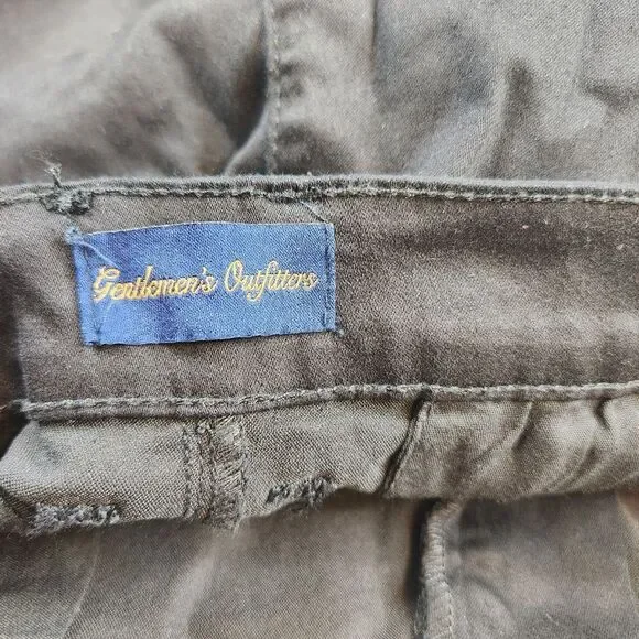 NWT Gentlemen's Outfitters Black Stretch Pants Sz 40x32 - Picture 7 of 9